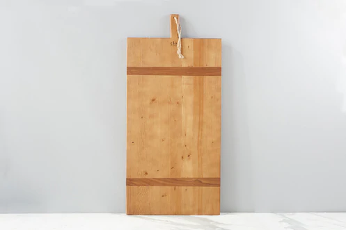 Etú Rectangle Pine Charcuterie Board: Small