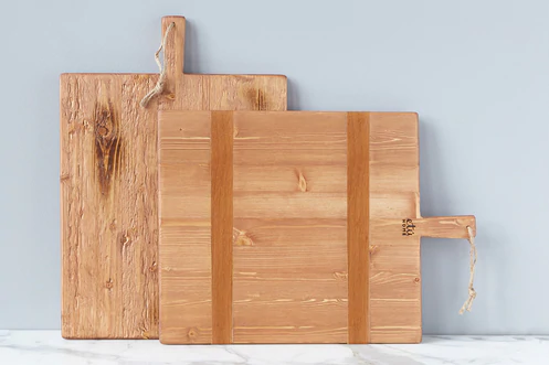 Etú Rectangle Pine Charcuterie Board: Small