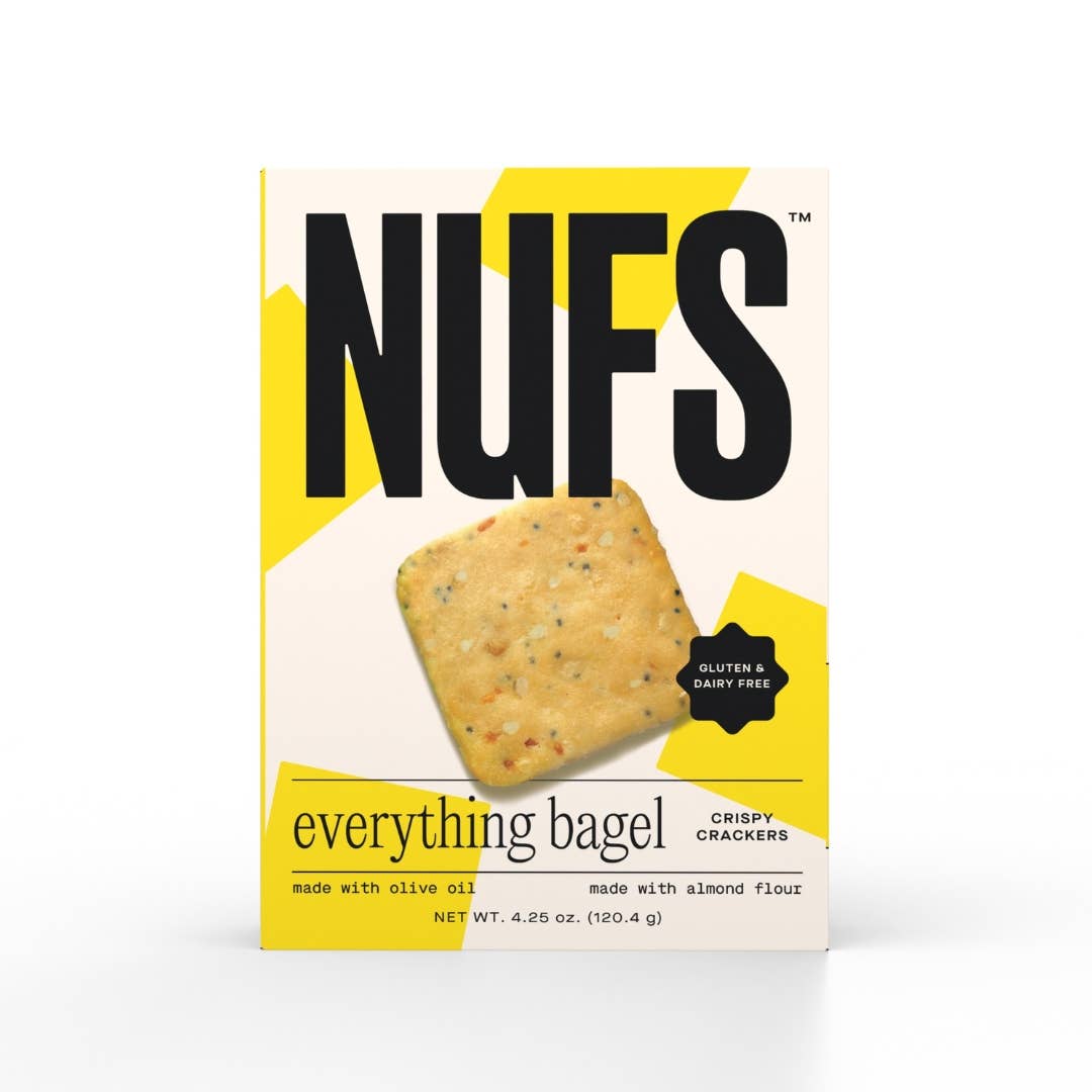 Nufs Everything Gluten-Free and Seed Oil Free Crackers - 4.25oz