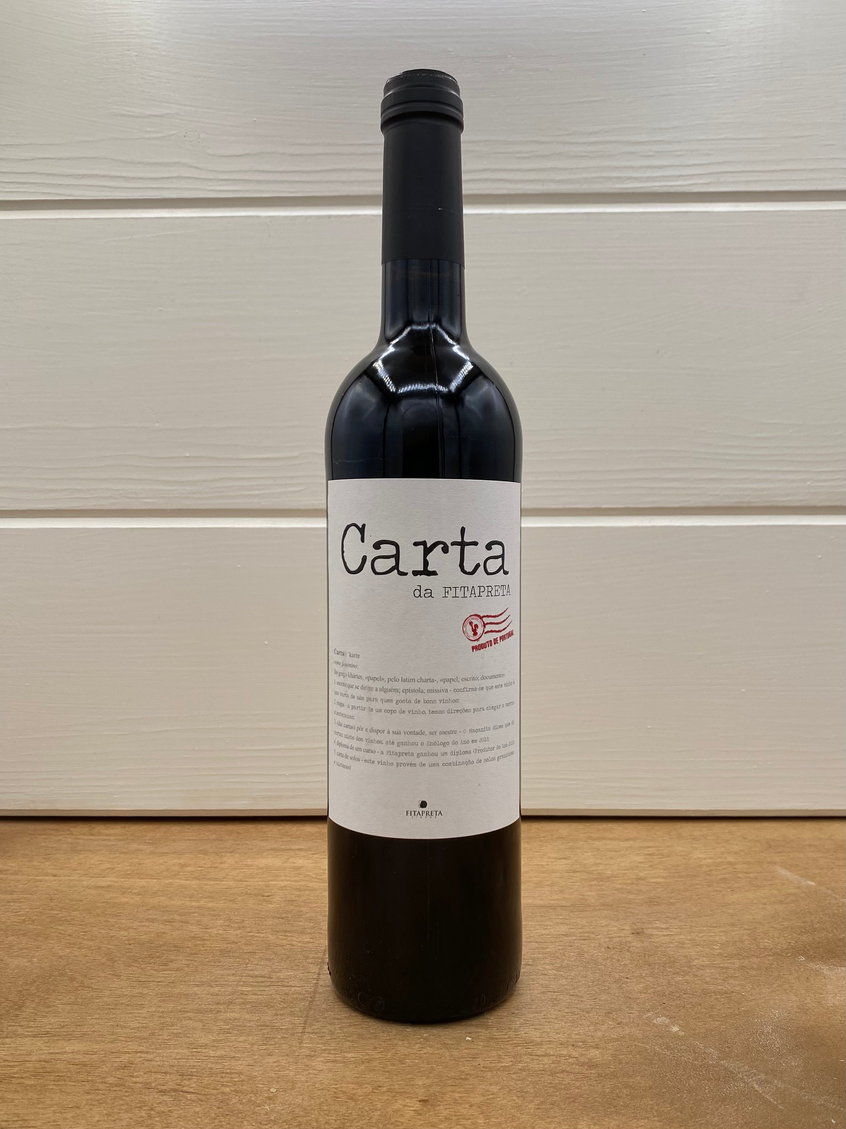 Carta da Fitapreta 2020 – 34th Degree Wine Merchant