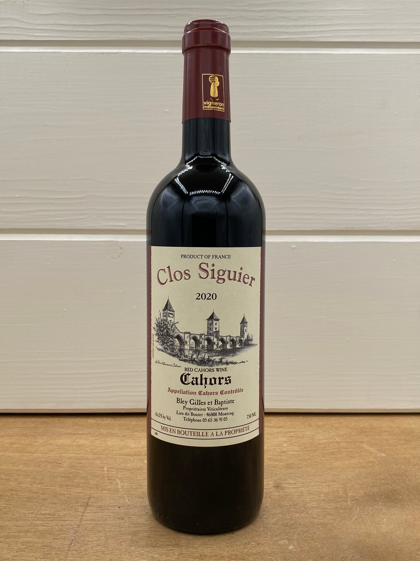 Clos Siguier Cahors 2020