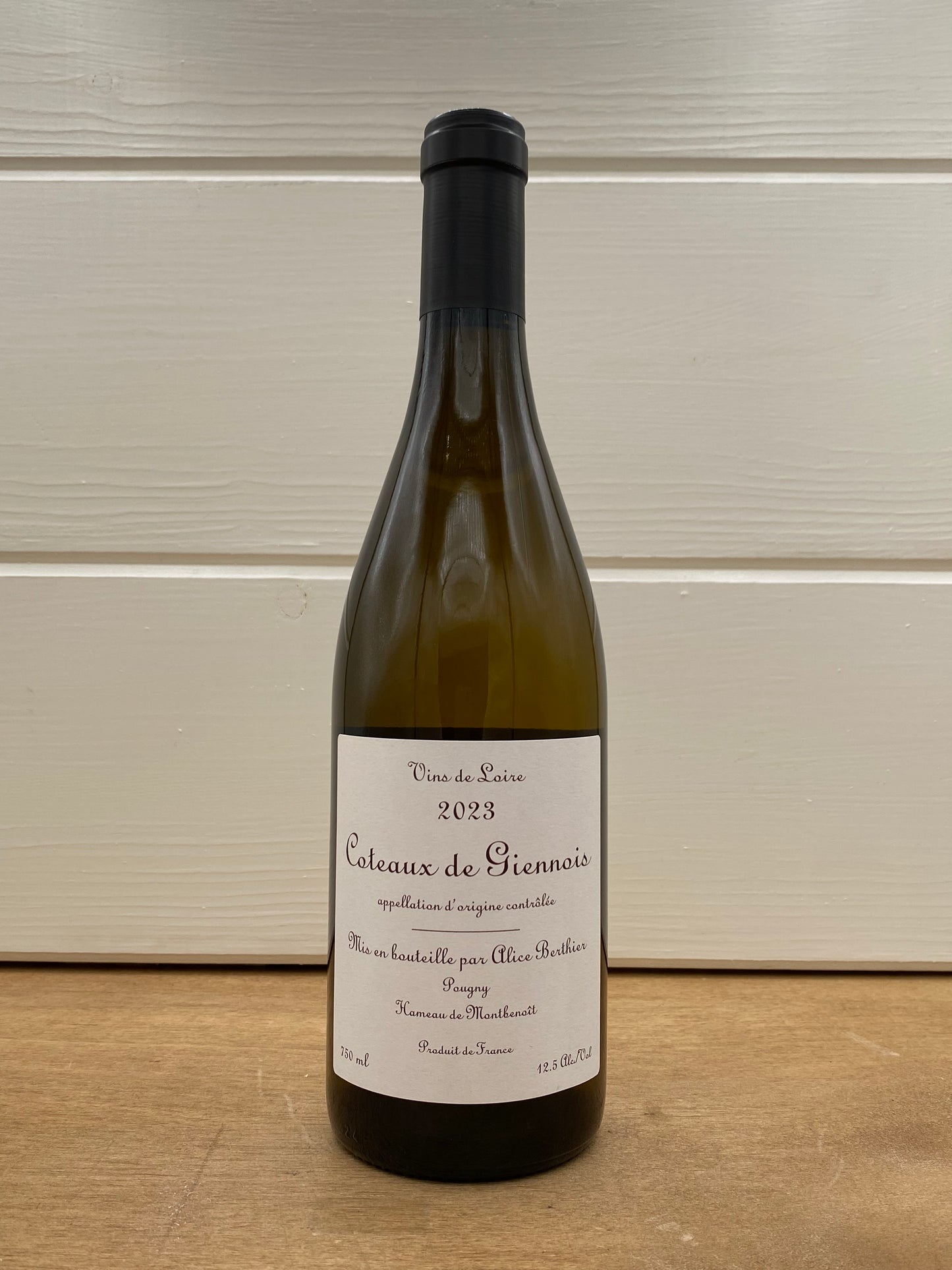 Mary Taylor Wines, Alice Berthier Coteaux Giennois Blanc 2023