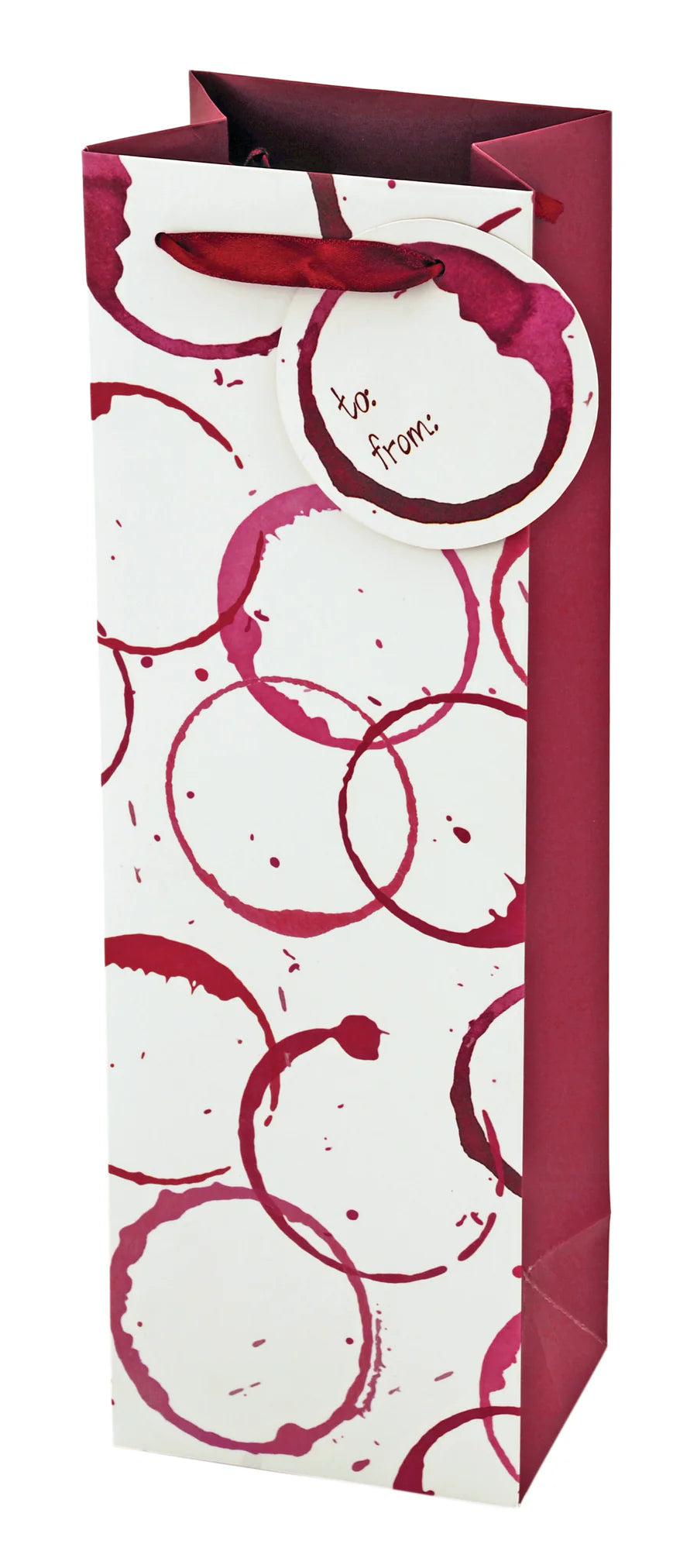 Wine Stain Ornament Wine Bag
