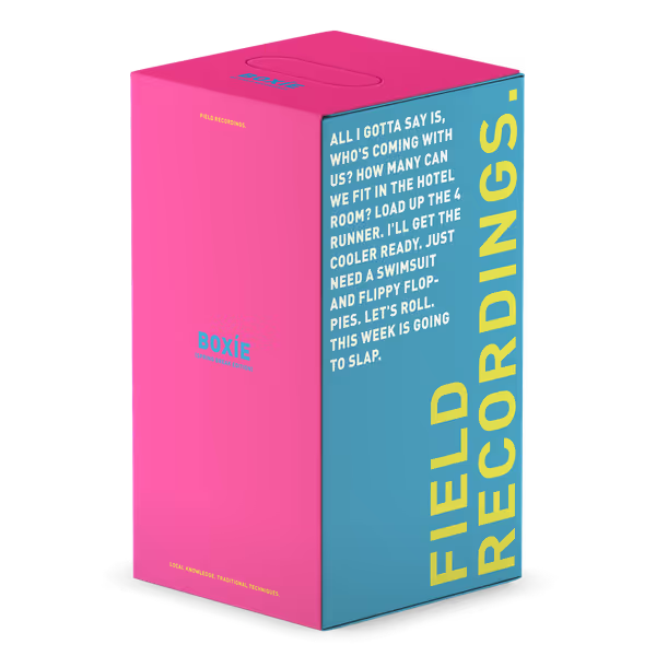 Field Recordings 'Boxie Spring Break' Rosé of Gamay 3L Box