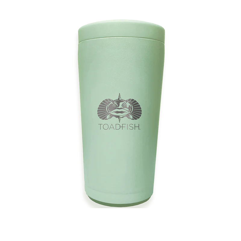 Toadfish Non-Tipping Can Cooler - Seagrass Green