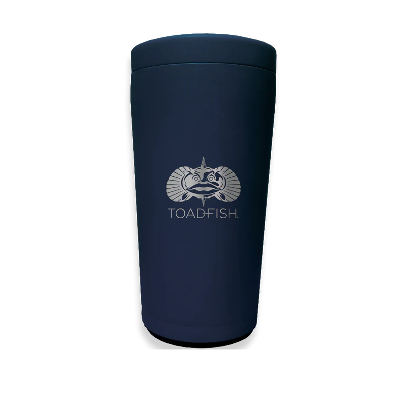 Toadfish Non-Tipping Can Cooler - Navy