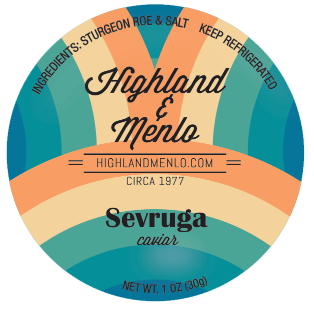 Caviar, Sevruga 1oz.