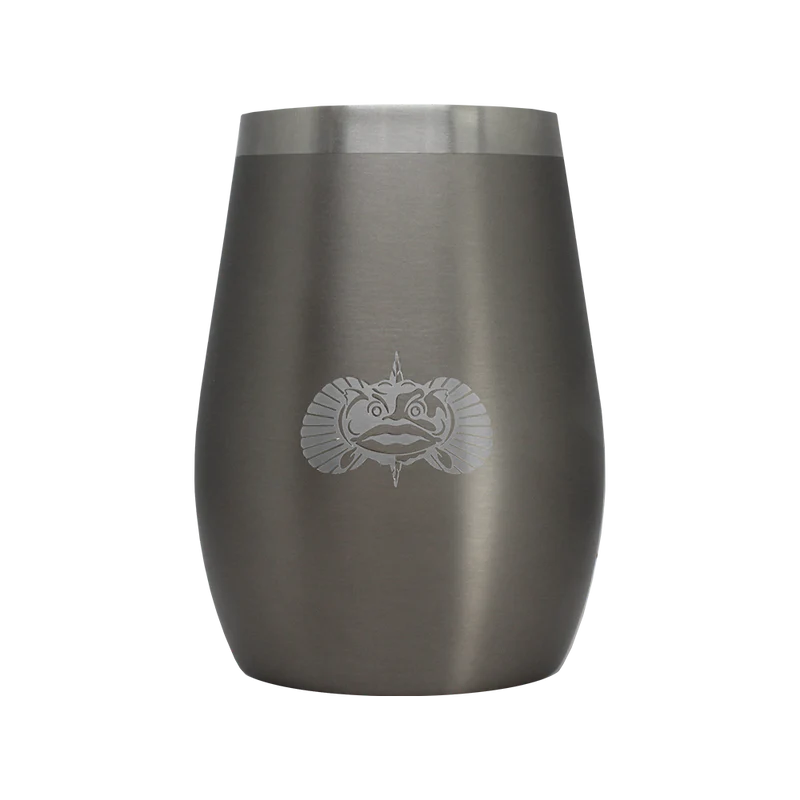 Toadfish Non-Tipping Wine Tumbler - Graphite