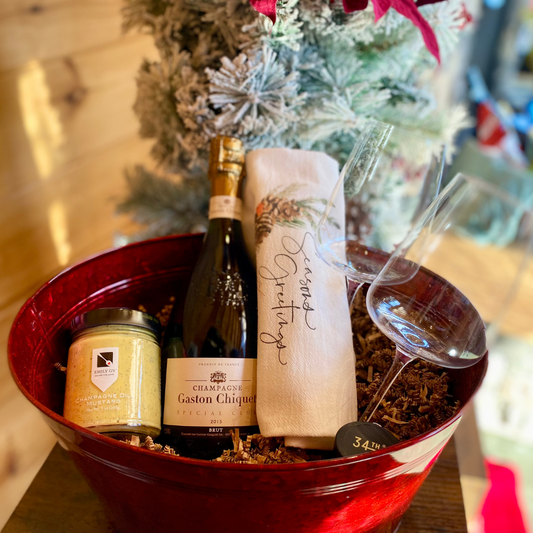 Season's Greetings Champagne Gift Set