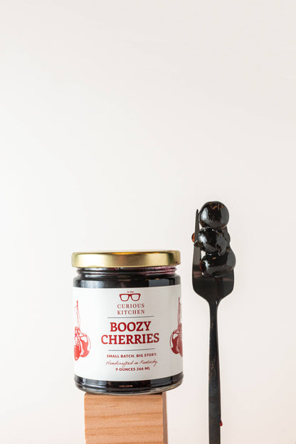 In the Curious Kitchen | Boozy Cocktail Cherries®