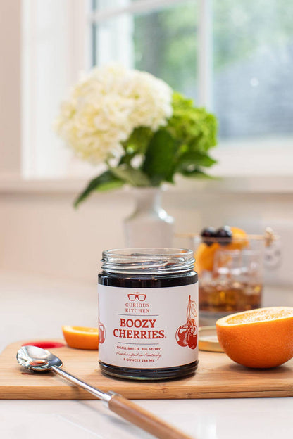 In the Curious Kitchen | Boozy Cocktail Cherries®