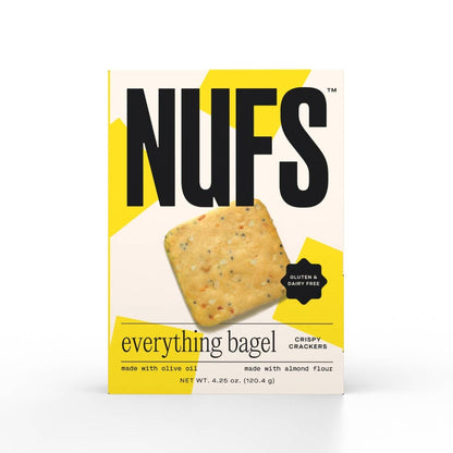 Nufs Everything Gluten-Free and Seed Oil Free Crackers - 4.25oz 