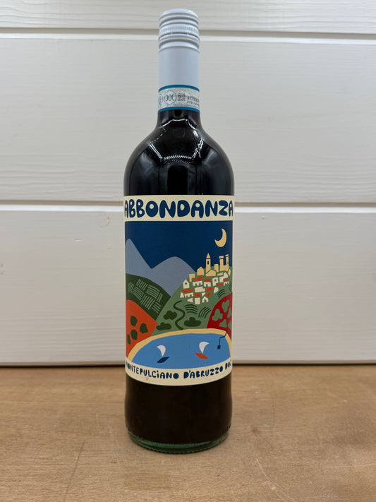 Abbondanza Montepulciano d'Abruzzo Organic Liter 2024