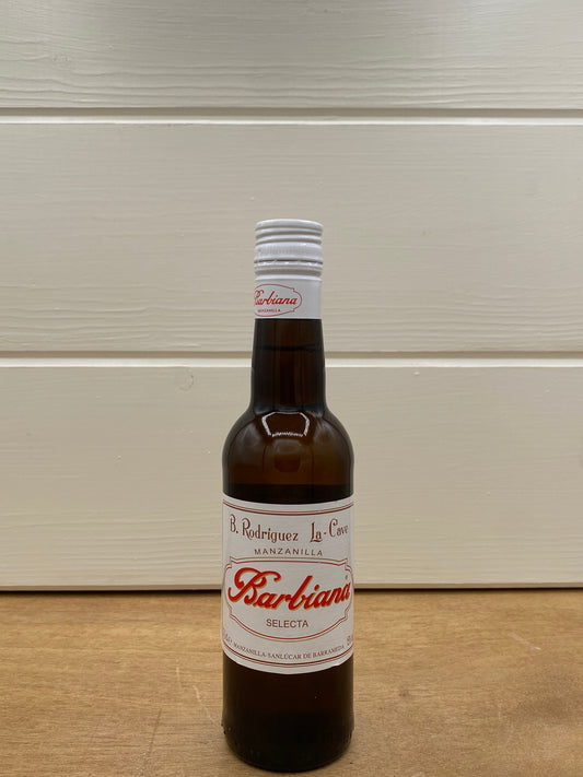 Barbiana Manzanilla Pasada Sherry 375ml