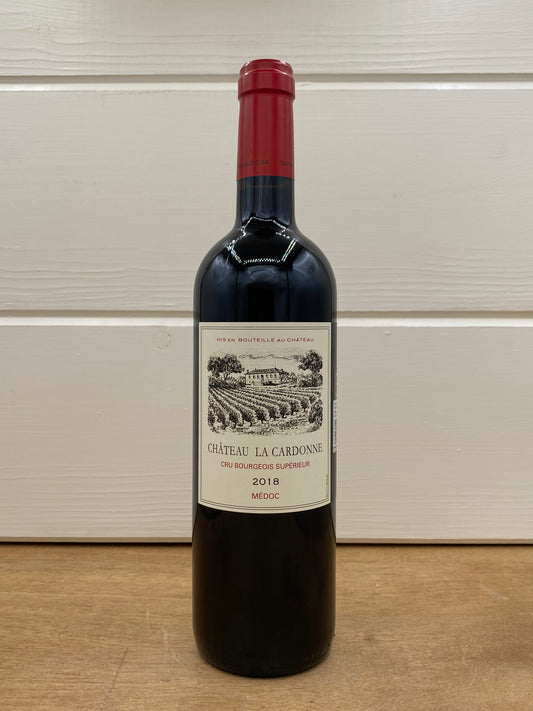 Chateau La Cardonne Medoc Cru Bourgeois Supérieur 2018