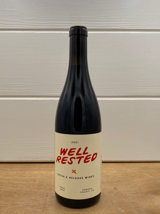 Catch & Release Wines Well Rested Pinot Noir 2021