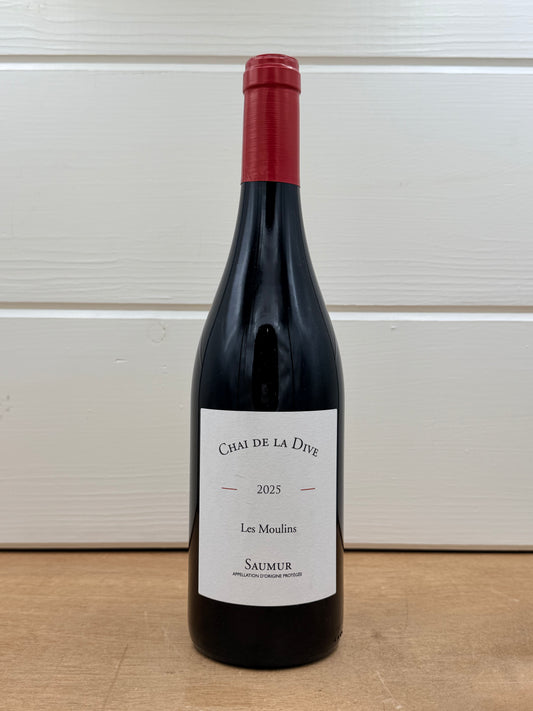 Chai de la Dive 'Les Moulins' Saumur Rouge 2025