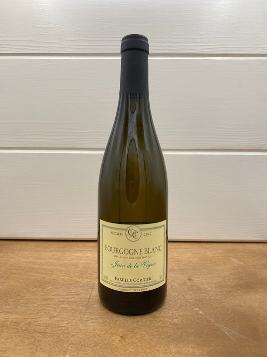 Domaine Cordier Bourgogne Blanc "Jean de la Vigne" 2022