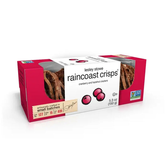 Raincoast Crisps, Cranberry & Hazelnut Crackers