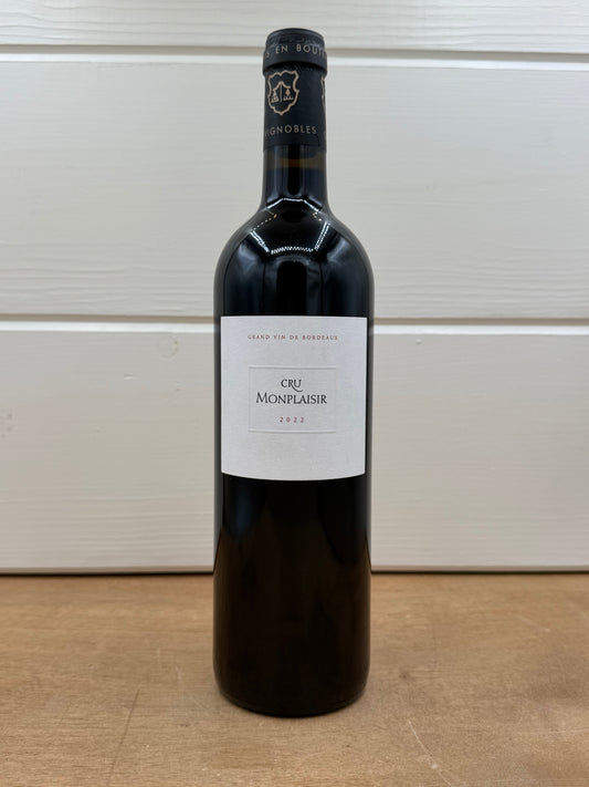 Cru Monsplaisir Bordeaux Supérieur 2022