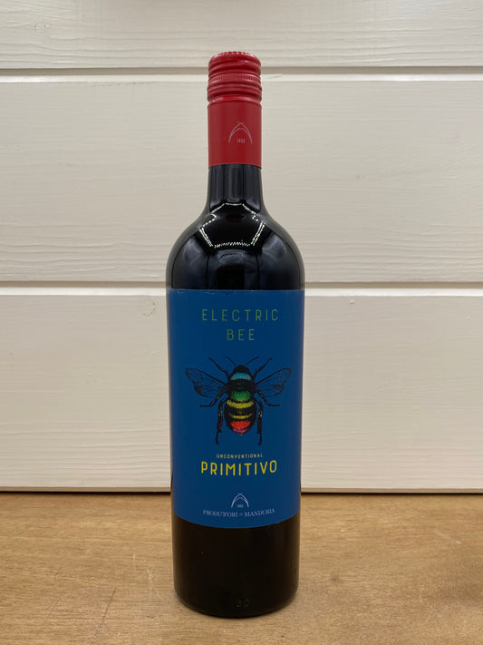 Produtori di Manduria “Electric Bee” Unconventional Primitivo 2023