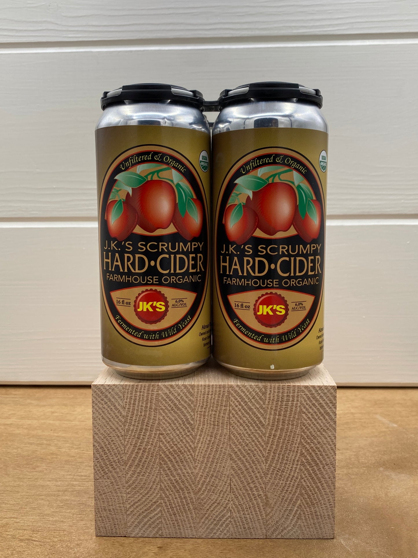 JK Scrumpy Organic Hard Cider 4 pack