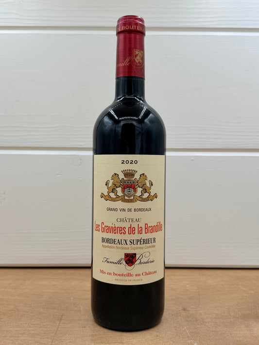 Chateau Les Gravieres de la Brandline Bordeaux Superieur 2020