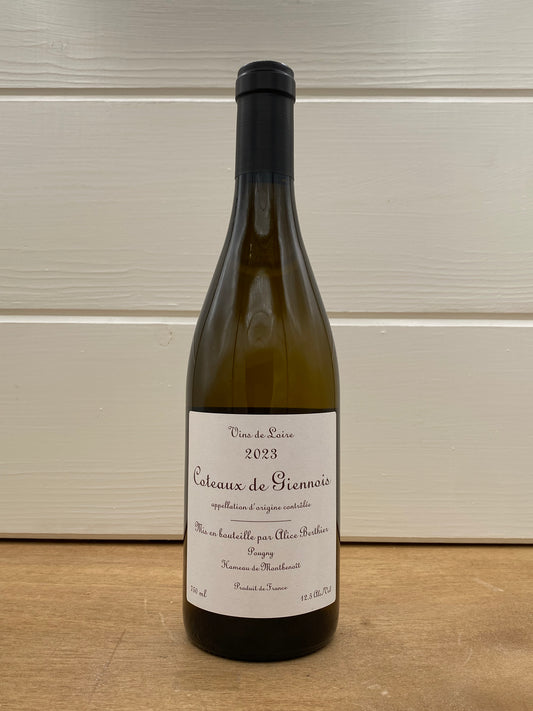 Mary Taylor Wines, Alice Berthier Coteaux Giennois Blanc 2023