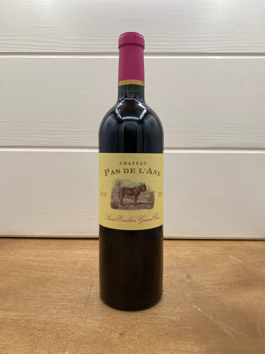 Chateau Pas De L'ane St. Emilion Grand Cru 2019 Magnum, 1.5L