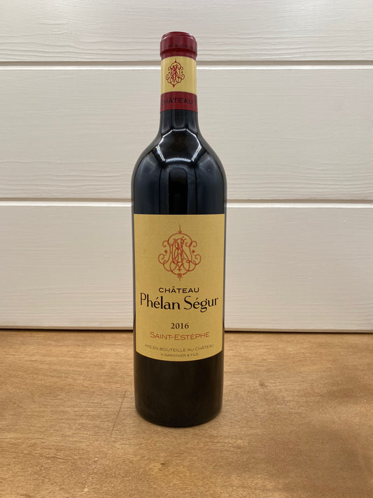 Chateau Phelan Segur St Estephe 2016