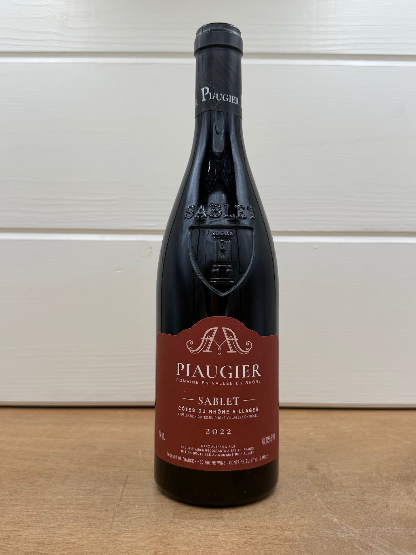 Domaine de Piaugier Sablet Rouge Côtes du Rhône Villages 2022