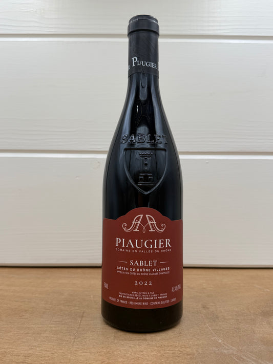 Domaine de Piaugier Sablet Rouge Côtes du Rhône Villages 2022
