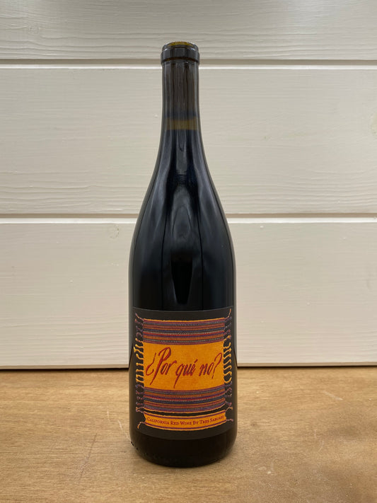 Tres Sabores Por Qué No? California Red Wine 2022
