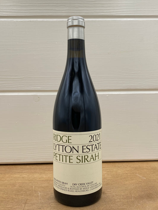 Ridge Vineyards Lytton Estate Petite Sirah 2021