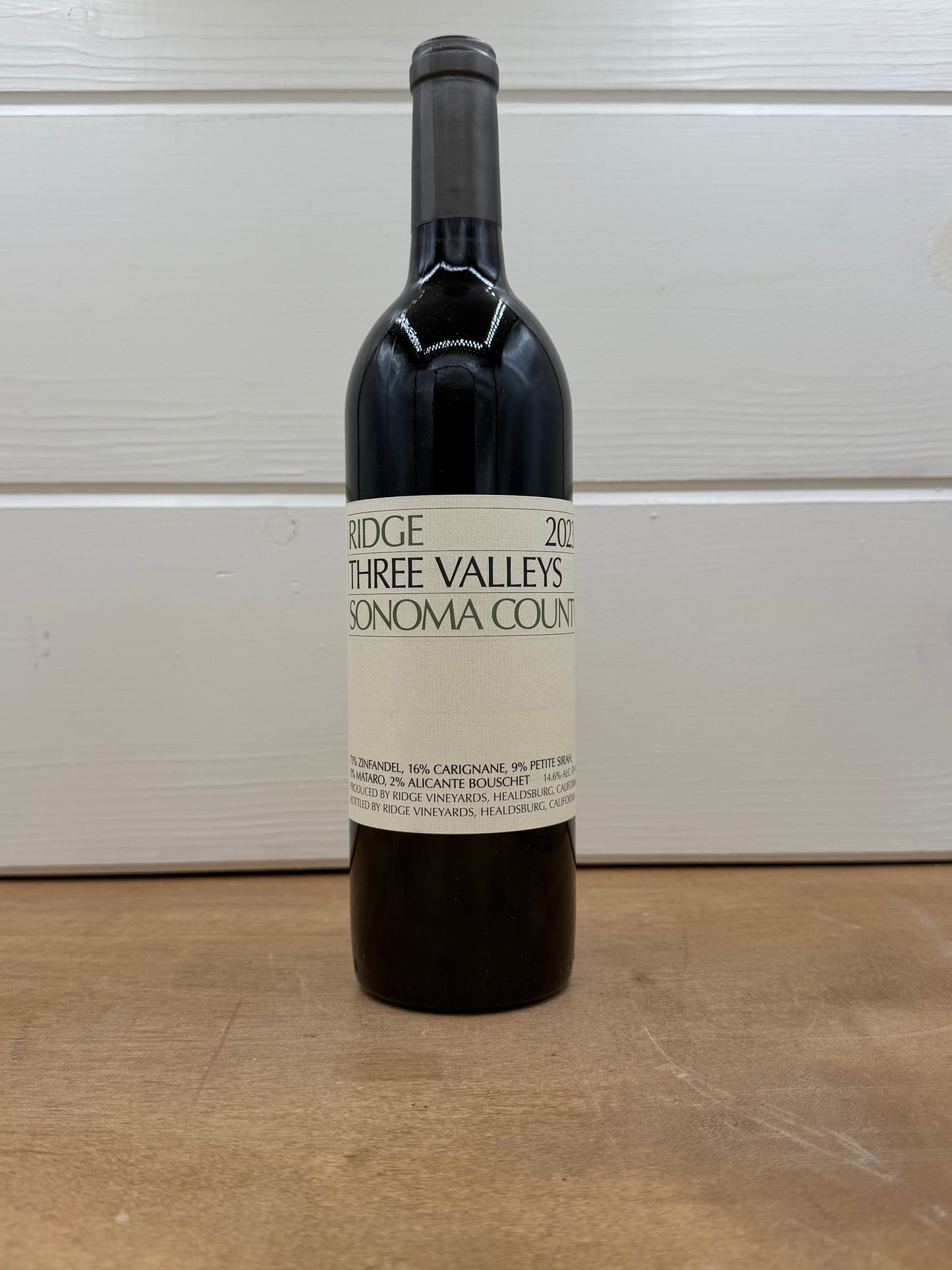 Ridge Vineyards 'Three Valleys' Sonoma Valley 2023