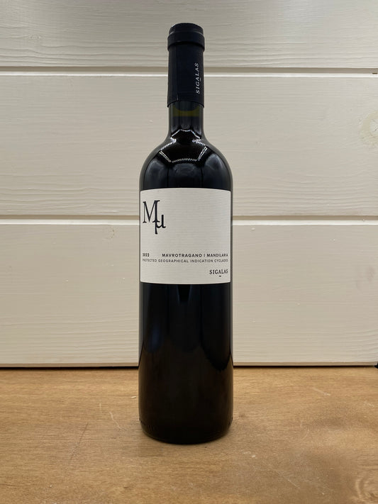 Sigalas ‘Mm' Mavrotragano-Mandilaria Red Blend 2022