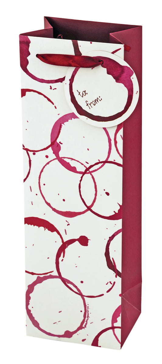 Wine Stain Ornament Wine Bag