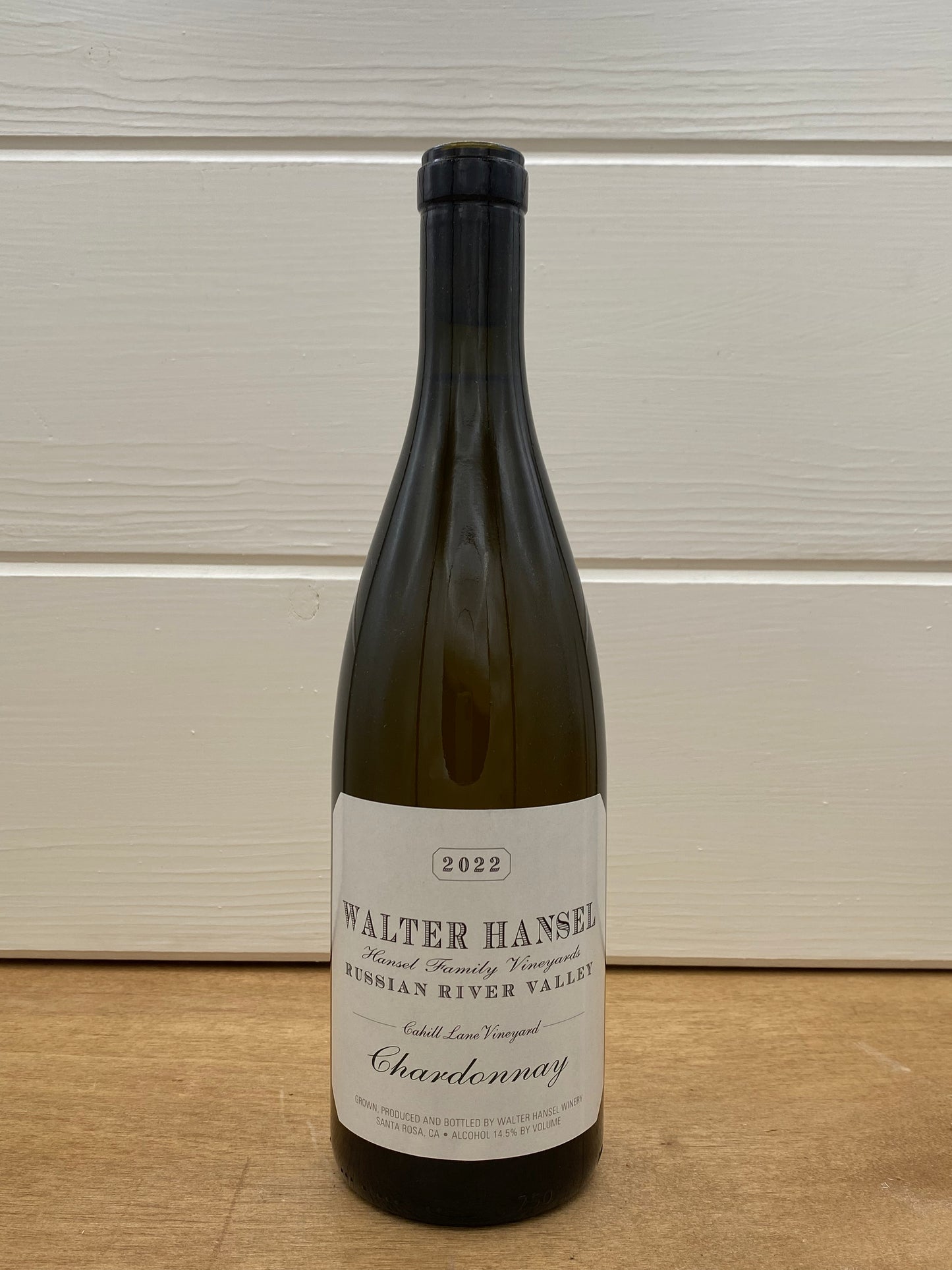 Walter Hansel Cahill Lane Vineyard Chardonnay 2022