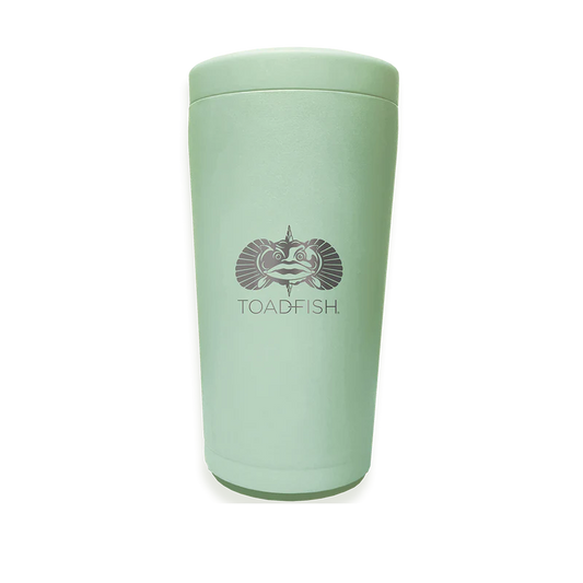 Toadfish Non-Tipping Can Cooler - Seagrass Green
