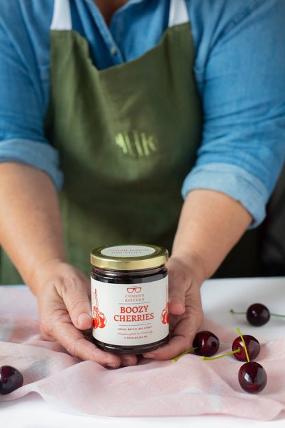 In the Curious Kitchen | Boozy Cocktail Cherries®