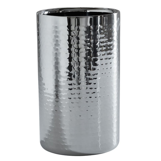 Hammered Wine Chiller Stainless Steel